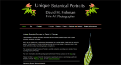 Desktop Screenshot of fishmanbotanicalportraits.com